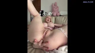 Teasing my tight asshole