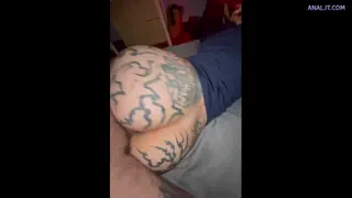 Crempied her goth asshole
